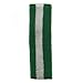Striped Cotton Terry Cloth Moisture Wicking Head Band (Kelly Green/White)