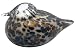 Iittala Birds of Toikka Mouthblown Glass Bird, Smoke Goldcrest