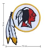 Washington Redskins Logo Embroidered Iron on Patches