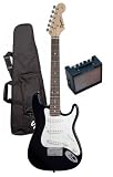 Fender® Squier® Children\'s Electric Guitar Package - Black