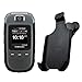 Cbus Wireless Black Holster Case w/ Ratcheting Belt Clip for Samsung Convoy / U640 (1st generation)