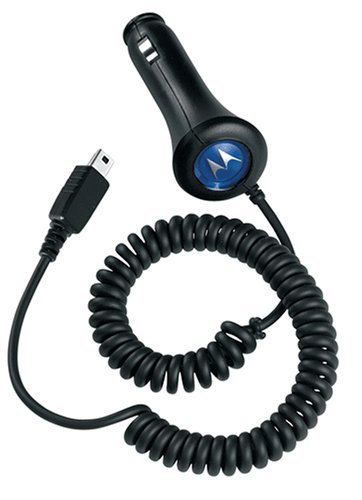 Motorola Mini USB Car Charger [Bulk,Generic Packaging]