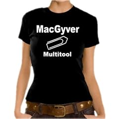 MacGyver - Multitool Girlie T-Shirt XS - XL div. Farben