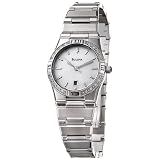 Bulova Ladies 96R009 Diamond Case Calendar Watch