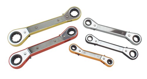 Mannesmann M27405 Ratschen-Schlüssel-Satz 5-teilig 6X8 mm - 19X21 mm