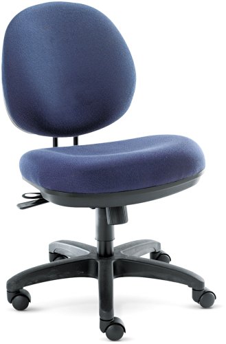 Alera IN48AFA20B Interval Series High-Performance Task Chair, Blue Fabric