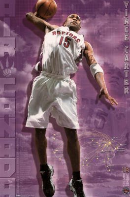(24x36) Vince Carter - Air Canada POSTER Toronto Raptors NBA