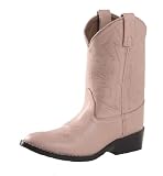Kid's ACME Western Riding Cowboy Boots 3.5 children's True to size Light Pink Girls