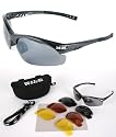 Sport Sunglasses with Interchangeable Lenses - Rapid Eyewear Soarer - sunglasses for sailing, running, cycling, cricket etc.