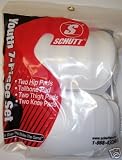 Schutt Y7PSN 7-Piece Snap-In Youth Football Pad Set (White)