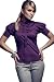 Figl Elegante Damen Bluse mit Schleifen, Größe 44, Aubergine