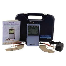 Click here to buy LGMedSupply Platinum TENS Unit and Muscle Stimulator 4 Channel Combo Unit with AC Adapter by LGMedSupply.
