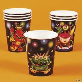 Monster Bash Cups 9 oz (8 pc) by Oriental Trading Company