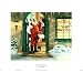 Feels Like Christmas (Santa Putting on Coat) Art Poster Print - 13x19