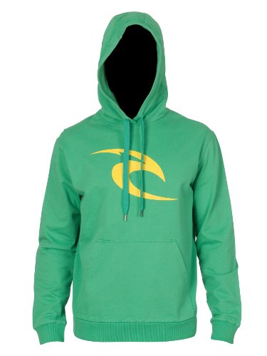 Rip Curl Herren Hooded Sweatshirt ICON FLEECE, GREEN, S Preisvergleich