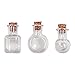 Tiny Glass Vials by Tim Holtz Idea-ology, Pack of 9, Assorted Sizes, TH93201