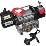 - Northern Industrial 12 Volt DC Truck Winch - 15,000-Lb. Capacity by Northern Industrial
