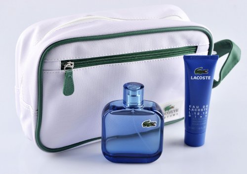Lacoste Eau de Lacoste L.12.12 Bleu 100 ml EdT + 50ml Showergel +Tasche Preisvergleich