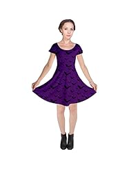 Polyester/Spandex Cap Sleeves Stretchy  Dress