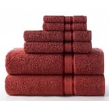 Luxury - 2 piece BURGUNDY BATH SHEET SET - 100% Genuine Egyptian Cotton