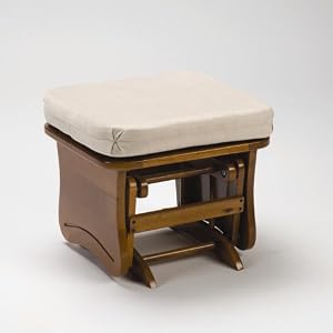 Brooks Furniture Glider Ottoman- Maple/ Shell