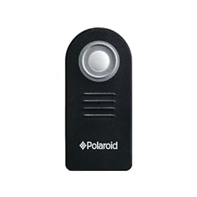 Polaroid Wireless Infrared Remote Control With Protective Case For The Canon SLR 7D, 5D Mark 2, XS, XSI, T1I, T2I, T3i, 60D, REBEL, XT, XTI, 10s, Elan/II/IIE, 7E, REBEL K2, TI,T2 Digital Cameras (RC-5 Replacement)