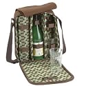 Voyager 2 Person Cold Drink Satchel in Chocolate