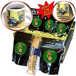 Londons Times Funny Music Cartoons - Mime Crime - Coffee Gift Baskets - Coffee Gift Basket