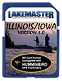 Waypoint Techmologies HPIAILC01 Lakemaster Humminbird Iowa and Illinois Marine Digital Chart