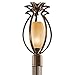 Kichler Lighting 49244LZ Cayman Shores Post Mount Light, Legacy Bronze