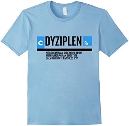 Men's Dyziplen t shirt Medium Baby Blue