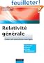 Relativit� g�n�rale - Cours et exercices corrig�s