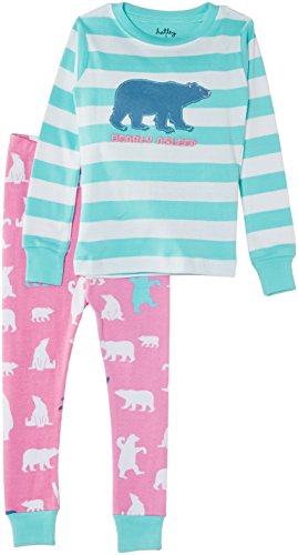 Hatley Little Girls' Polar Bear Girl 