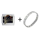 Nba Golden State Warriors Italian Charm Bracelet