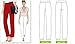 Style Arc Sewing Pattern - Barb's Stretch Pant (Sizes 18-30)