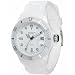 Madison New York Unisex-Armbanduhr Candy Time Silicon Analog Silikon wei� U4167