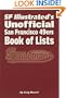 Unofficial San Francisco 49ers Book of Lists