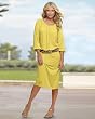 Silky-soft blouson dress