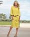 Silky-soft blouson dress