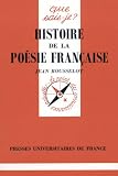 Histoire de la poésie française