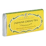 Splendid Specialties Jasmine Green Tea Milk Chocolate Bar, 1-Ounce Bars (Pack of 48)