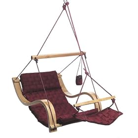 Outback Chair OBBW-241 Basket Weave Lounger, Burgundy