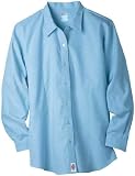 Review   / Dickies FL010 Women's Long Sleeve Stretch Poplin Classic Shirt