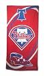 Philadelphia Phillies Fiber Reactive Pool/Beach/Bath Towel (Team Color)