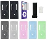 Silicone Skin Case Cover Kit with Screen Pr - Armband - Belt Clip - for the New Apple iPod Nano Nano-Chromatic 4th Generation 8gb 16gb