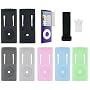 Silicone Skin Case Cover Kit with Screen Protector - Armband - Belt Clip - for the New Apple iPod Nano Nano-Chromatic 4th Generation 8gb 16gb