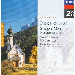 Geistliche Chorwerke von Pergolesi, Lotti und Caldara