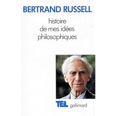 Histoire de mes id�es philosophiques