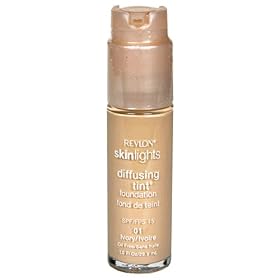 Revlon SkinLights Diffusing Tint Foundation, SPF 15, Ivory 01, 1 Fluid Ounce (29.5 ml)