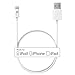 [Apple MFI Certified] 1byone Lightning to USB Cable 3.28ft (1M) for iPhone 6 6 Plus, iPhone 5/5s/5c, iPad with Retina display, iPad mini, iPad Air, iPod nano 7th Gen and iPod touch 5th Generation-1-Year Limited Warranty